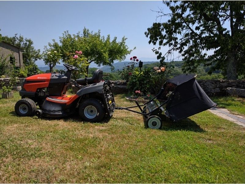 tractor cortacésped o autopropulsado